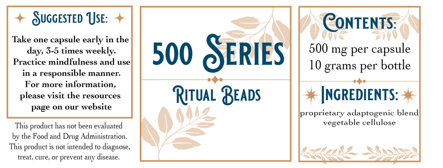 500mg Ritual Caps