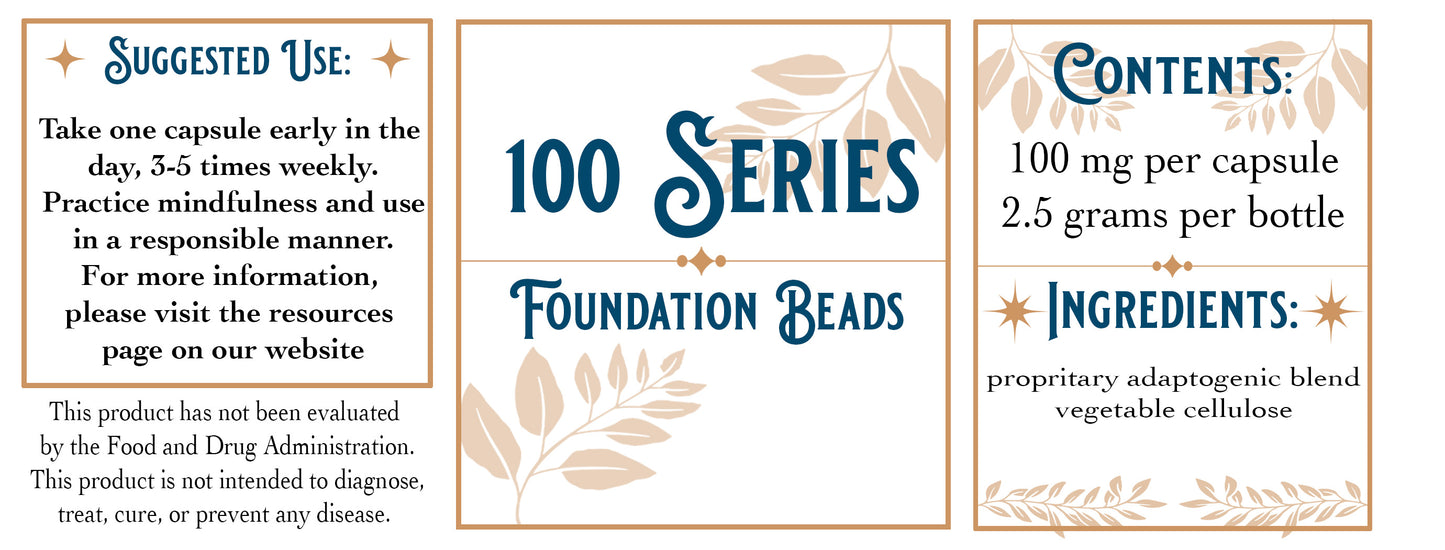 100mg Foundation Caps